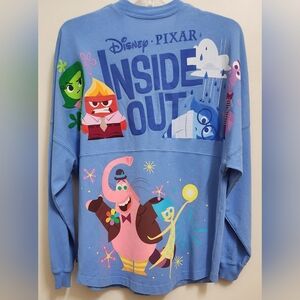 **NEW** Disney Pixar 10th Anniv. Inside Out Sz Small S Spirit Jersey Joy Sadness
